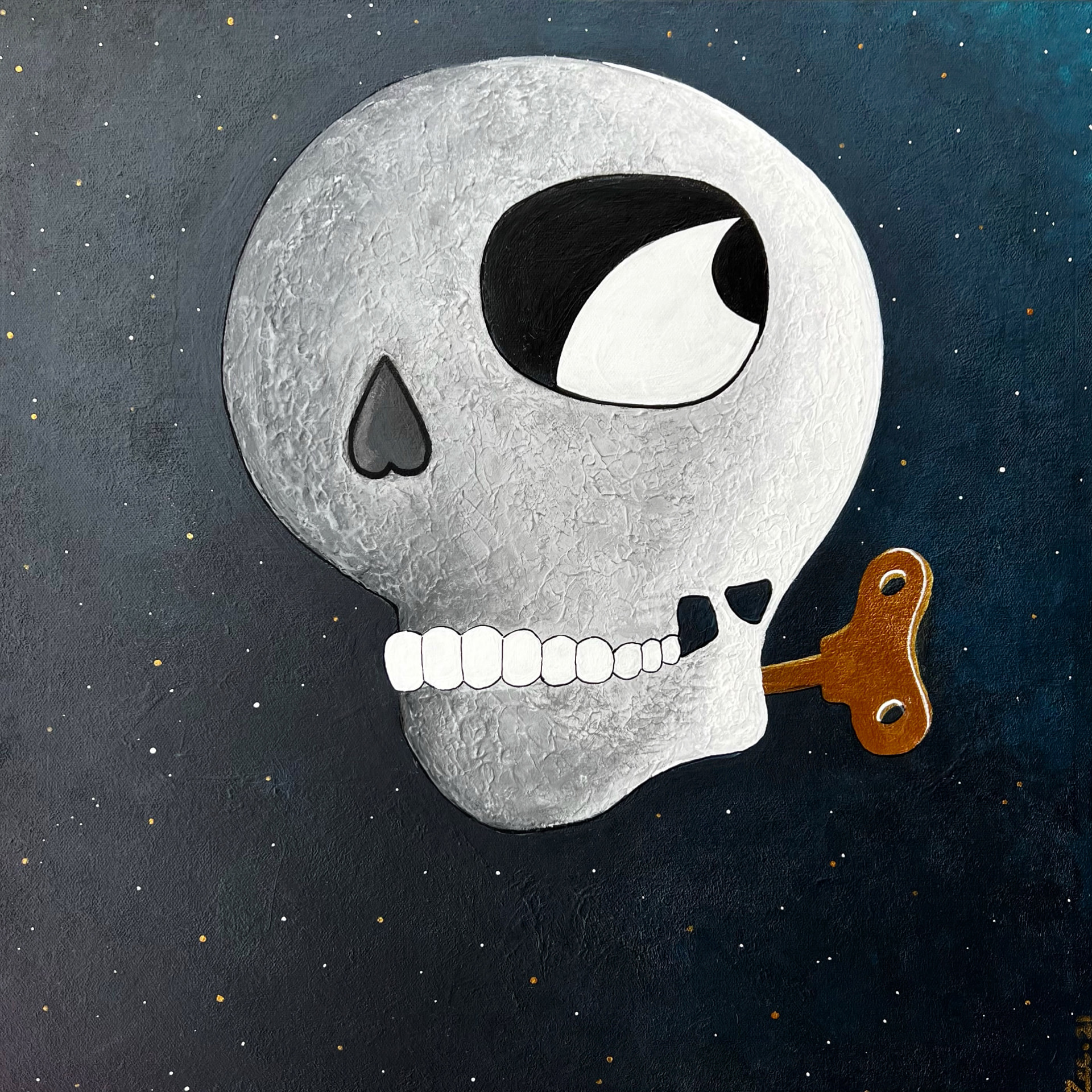 Life After Death, Acrylic on canvas, 2021