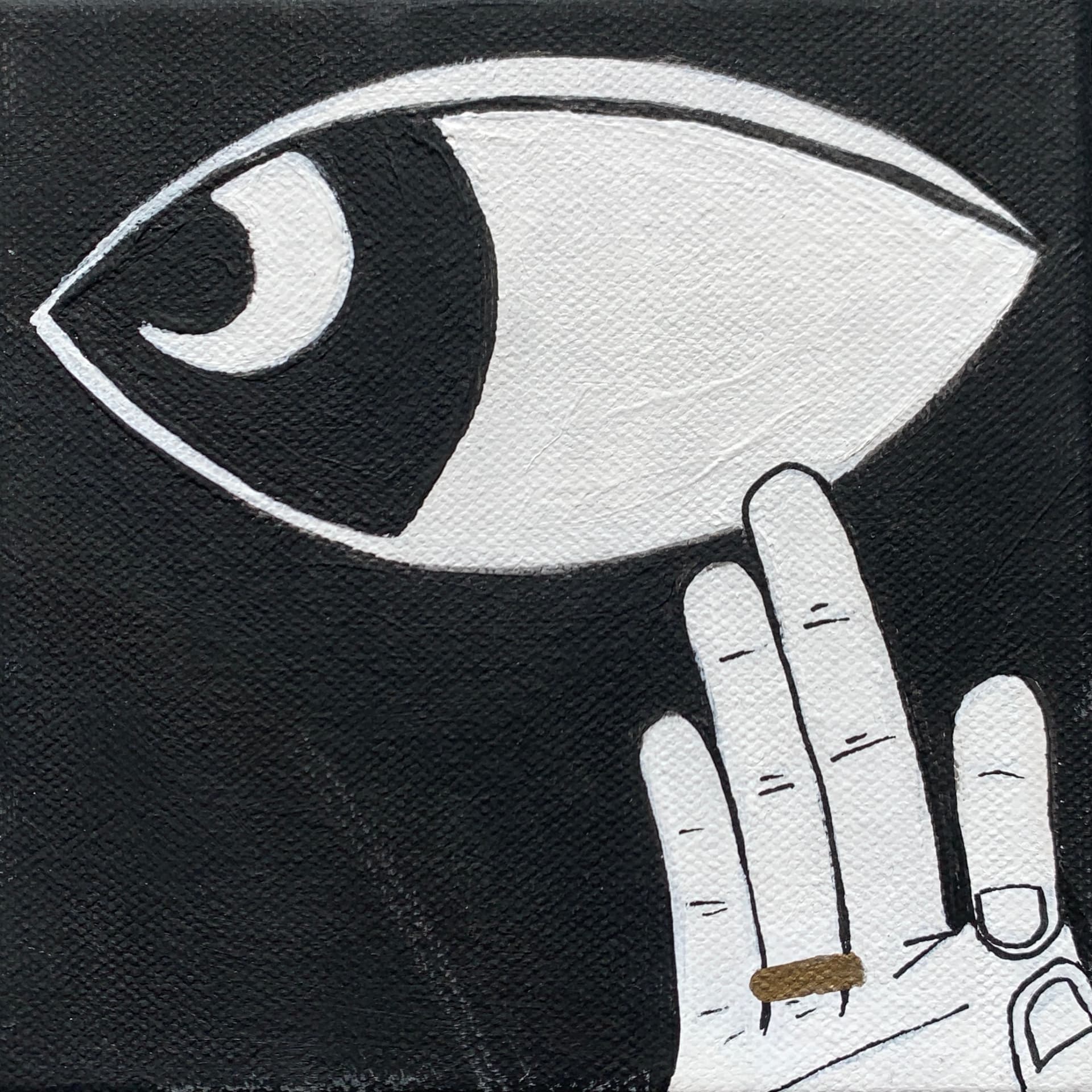 Hera — Queen of the gods, guardian of marriage and vows, Acrylic on canvas