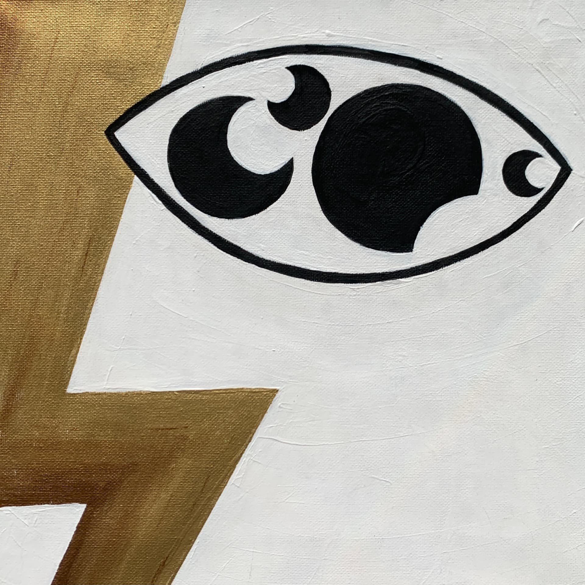 Zeus — from the Greek Myths series, acrylic on canvas