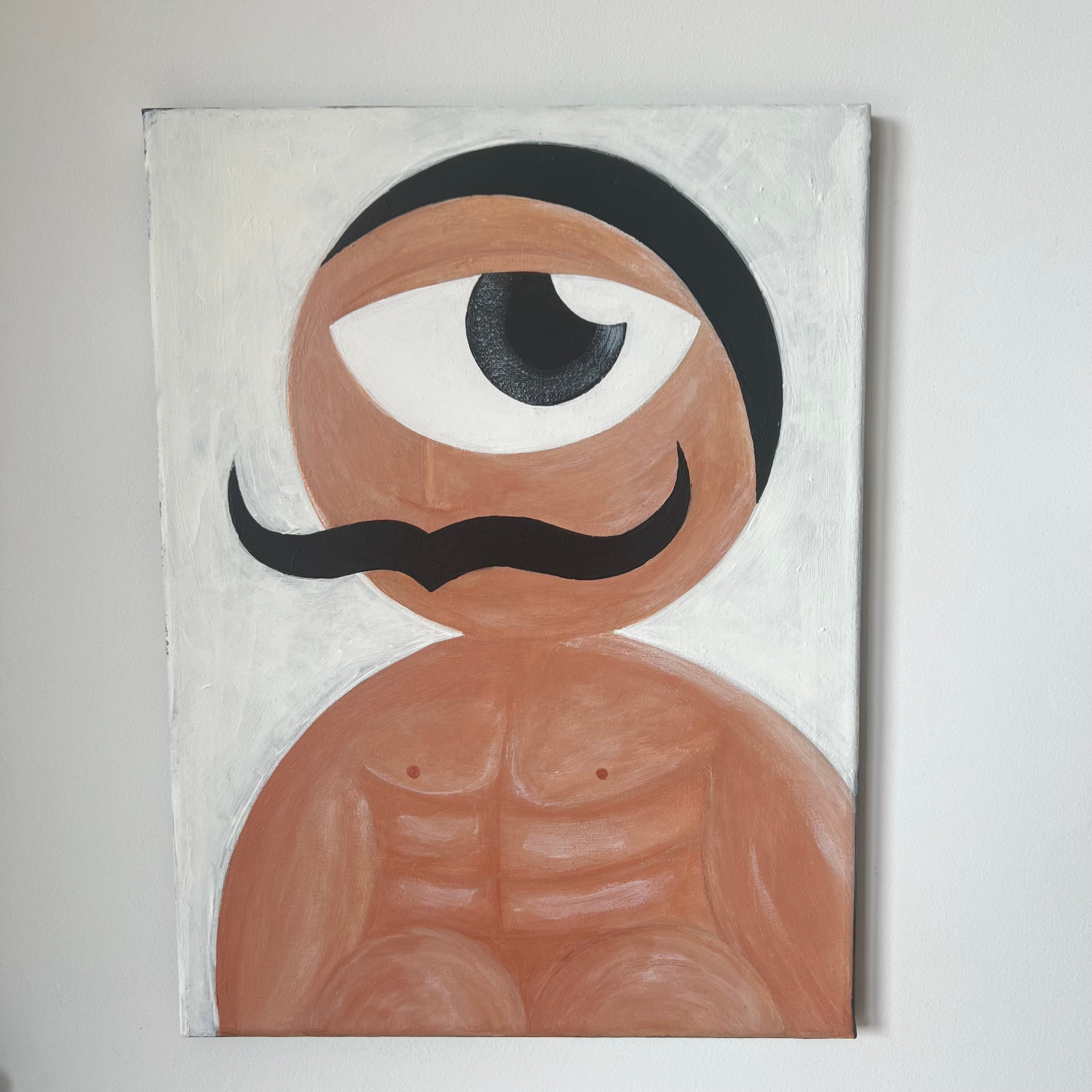 Adam, Acrylic on canvas, 2020
