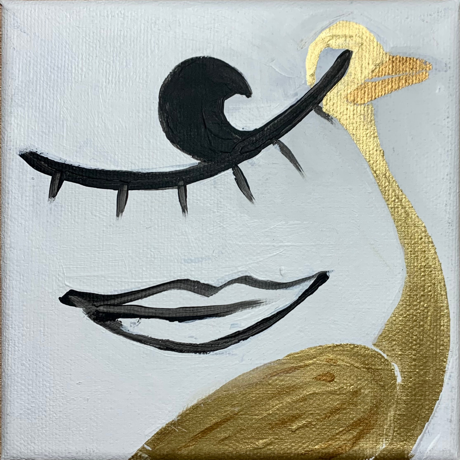 Aphrodite — Goddess of love, beauty and desire, Acrylic on canvas